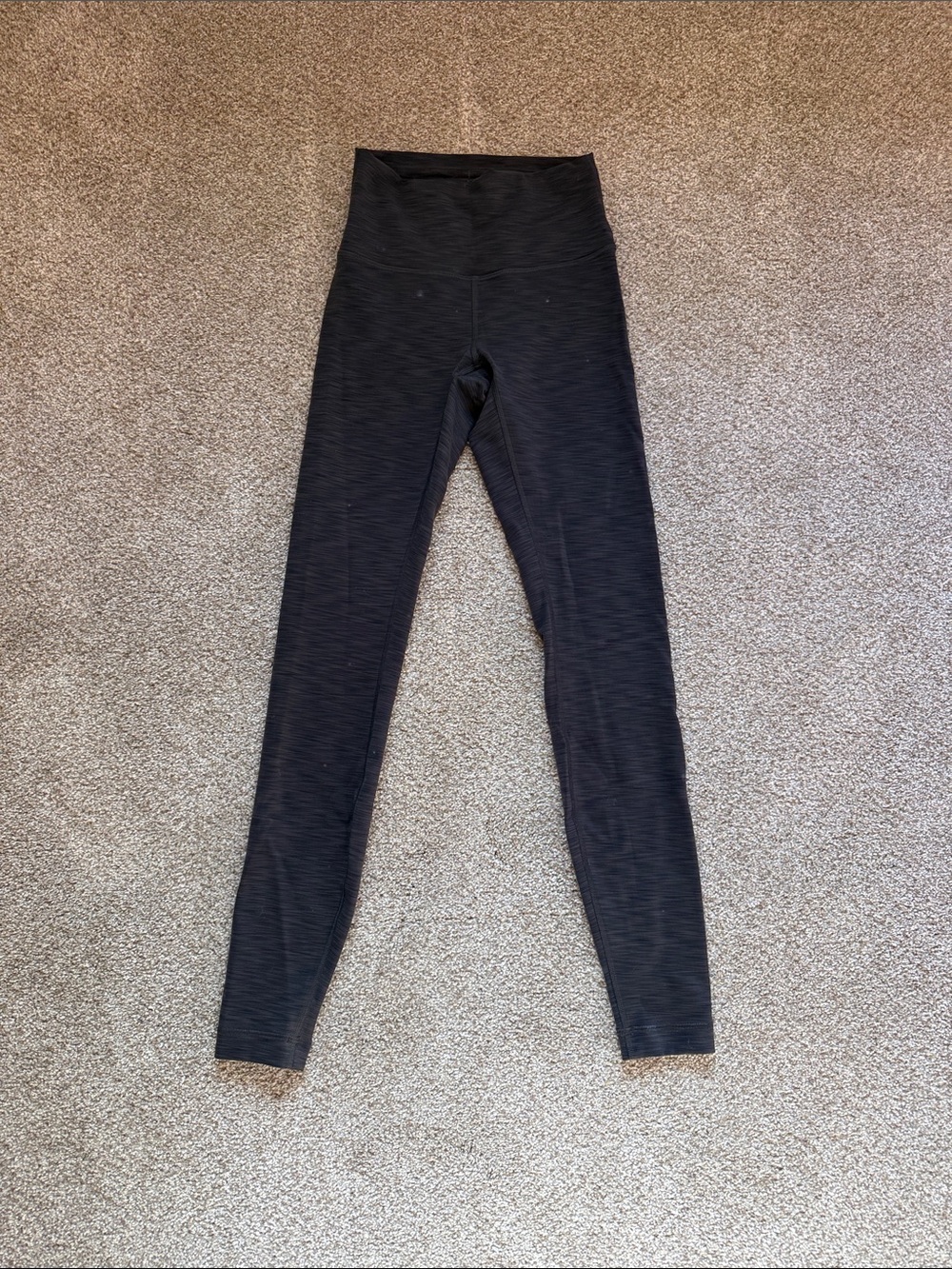 Lululemon Wunder Train High-Rise Tight 28" (Heathered Graphite Grey) size 4